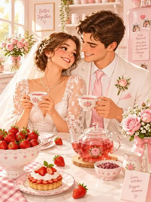 《半糖小夫妻》短剧封面海报 - 夜果短剧